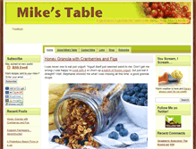 Tablet Screenshot of mikes-table.themulligans.org